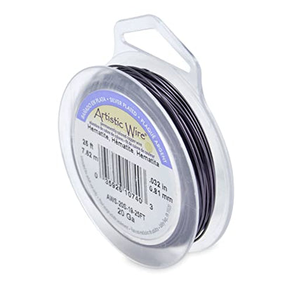 20 Gauge Silver Plated Tarnish Resistant Colored Copper Craft Wire