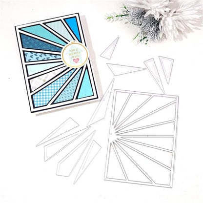 Cutting Dies Metal Stencils Scrapbooking Tools Flowers Lace Frame DIY Embossing Template for Paper Card Making Album Arts Crafts Supplies