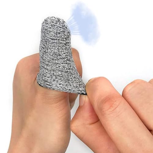 Elfzone 100PCS Finger Cots Cut Resistant Protector