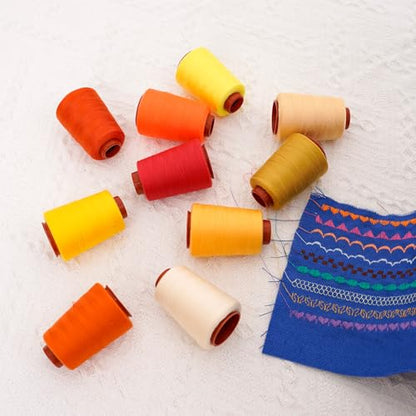 10 Pcs Sewing Thread
