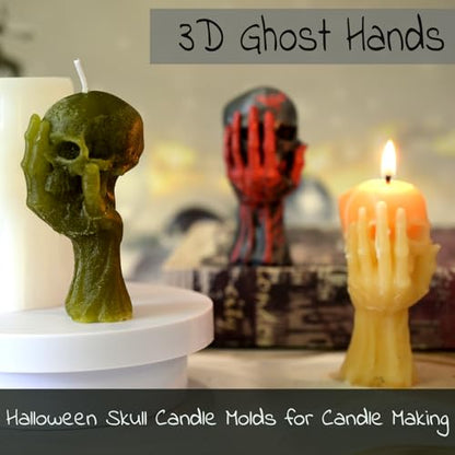 Skull Candle Molds