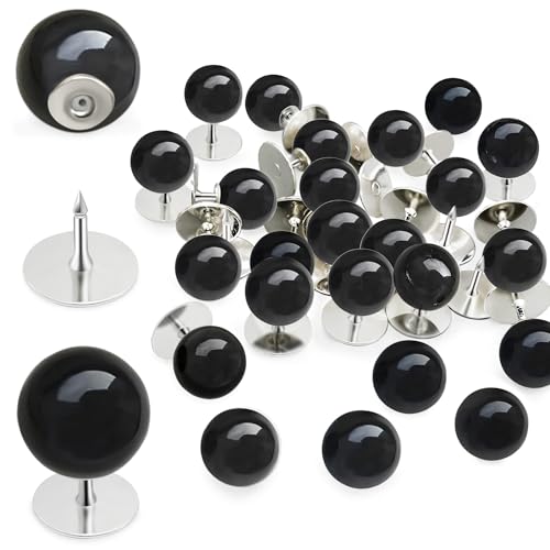 30 Sets Pearl Buttons No Sew Buttons for Clothes (30 Count)
