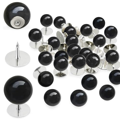 30 Sets Pearl Buttons No Sew Buttons for Clothes (30 Count)