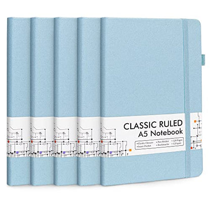 5 Pack Notebooks Journals Bulk (5 Count)