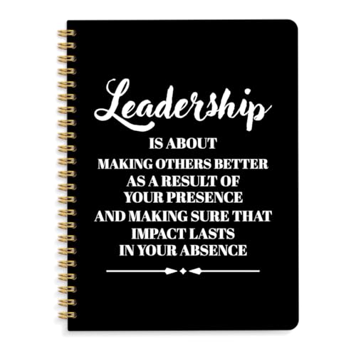 Thank You Leadership Gifts Notebook Journal for Women Men Coworkers