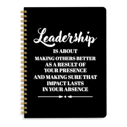 Thank You Leadership Gifts Notebook Journal for Women Men Coworkers