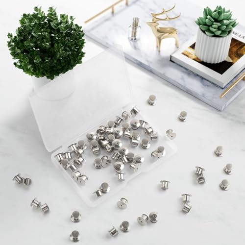 70 Pcs Locking Pin Backs (70 Count)