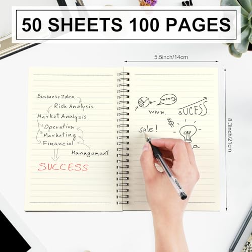 3 Pcs Spiral Notebooks (3 Count)