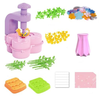 Flower Bouquet Craft Kit Creative Art Toys Flowers Market Toy Educational Fun DIY Activity Set Birthday Gift