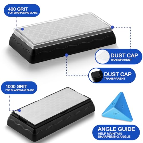 Double sided Diamond Sharpening Stone