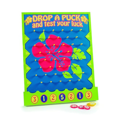 Plinko Board Game Large 16x20 Tabletop Prize Drop Disc Game (8 Count)