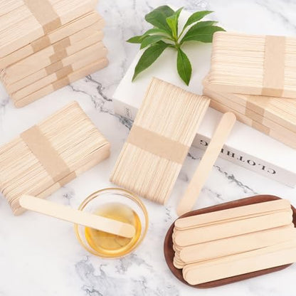 1500 Pcs Wooden Wax Sticks 6 (1500 Count)