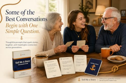 Tell Me a Story™ Conversation Cards for Seniors & Families