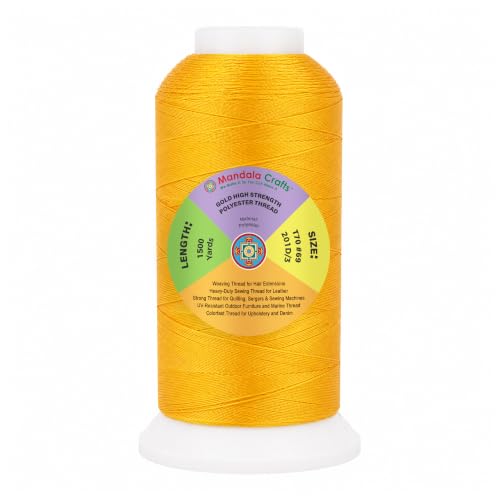 Gold Tex 70 Polyester Heavy Duty Thread for Upholstery