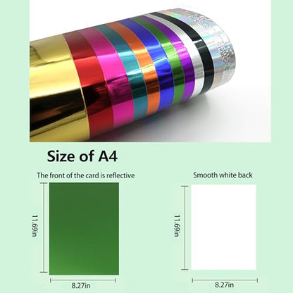 Metallic Cardstock Paper (15 Pack)