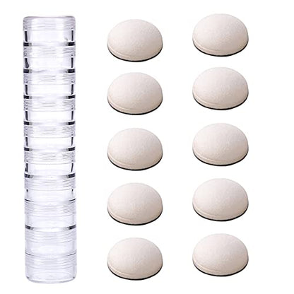 10PCS Mini Ink Blending Tools Foam Replacement Foams and 10pcs Protective Plastic Covers for DIY Scrapbooking Paper Crafting Handmade Crafts Scrapbooking Supplies Crafting Projects
