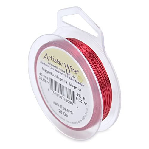 28 Gauge Tarnish Resistant Colored Copper Craft Jewelry Wrapping Wire