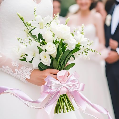 Light Pink Satin Ribbon 1.5 inch x 50 Yards