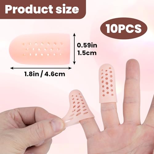 10pcs Gel Finger Cots (10 Count)