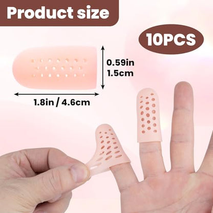 10pcs Gel Finger Cots (10 Count)