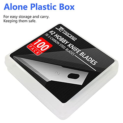 100 Pack Exacto Knife Blades #2 (100 Count)