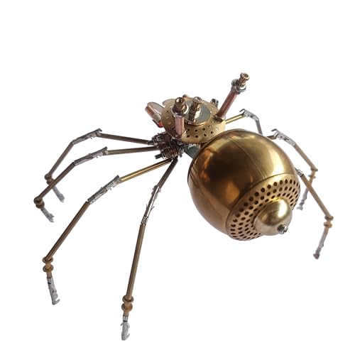 Steampunk Golden Spider 3D Metal Puzzle Model