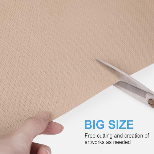 Cross Stitch Fabric 14 Count Aida Cloth 28 x 19 Inch Large Size Classic Reserve Cross Stitch Supplies Embroidery Fabric for Home DIY Craft Decoration Handmade