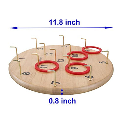 Hook and Ring Toss Game