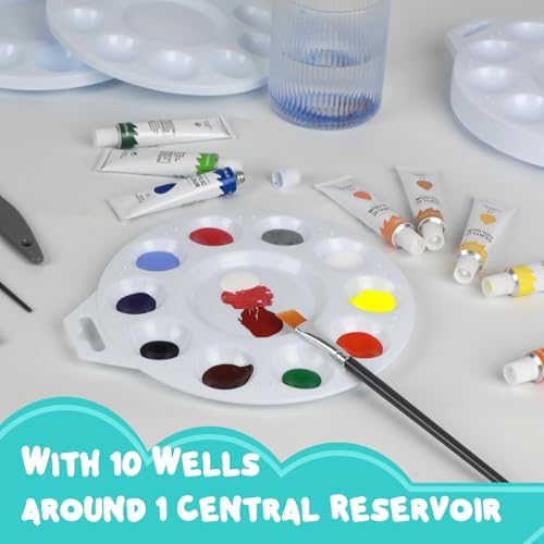 56Pcs Paint Tray Palettes (56 Count)