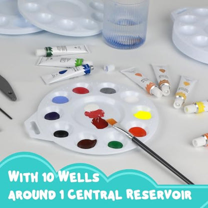 56Pcs Paint Tray Palettes (56 Count)