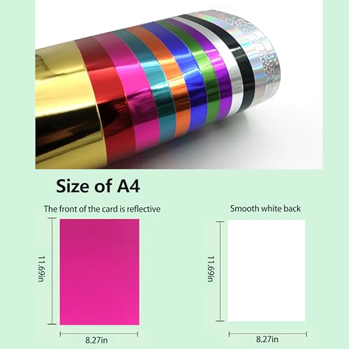 Metallic Cardstock Paper (15 Pack)