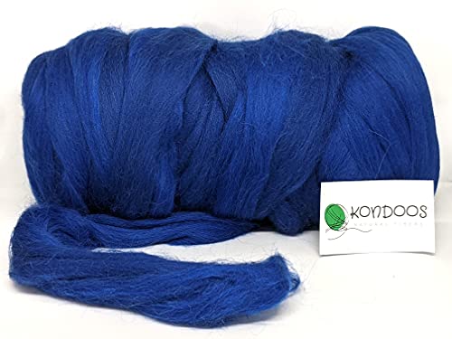 Colored Natural Wool roving (16 Ounce)