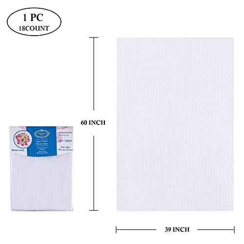 Aida Cloth Big Size 18 Count (292.5 Sq Ft )