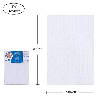 Aida Cloth Big Size 18 Count (292.5 Sq Ft )