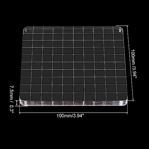 4" x 4" Acrylic Stamp Block (2 Count)