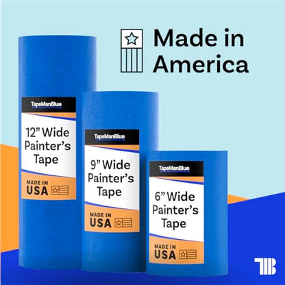 Wide Blue Painters Tape (180 Foot)