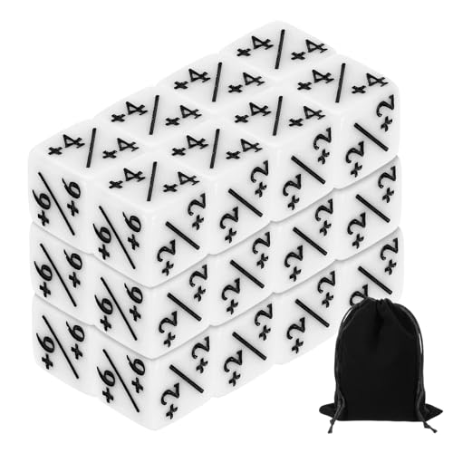 24Pcs Magic Dice Counters (24 Count)