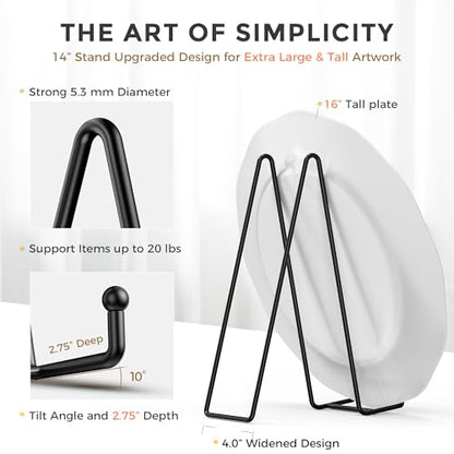 14 Inch Heavy Duty Plate Stand