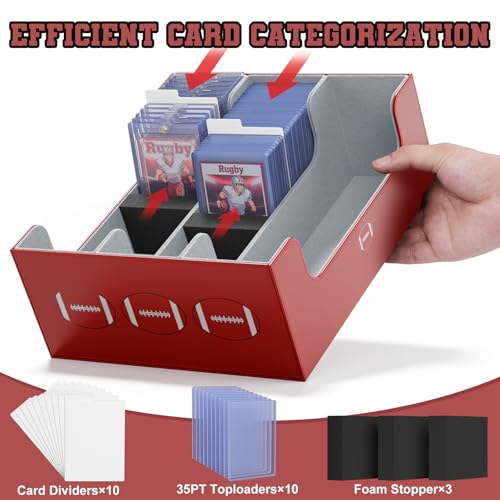 Football Card Storage Box