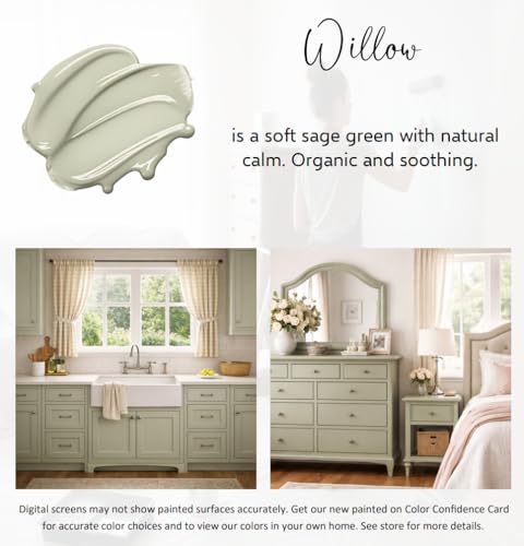 ALL-IN-ONE Paint by Heirloom Traditions, Willow, Quart (32 Fl Oz)
