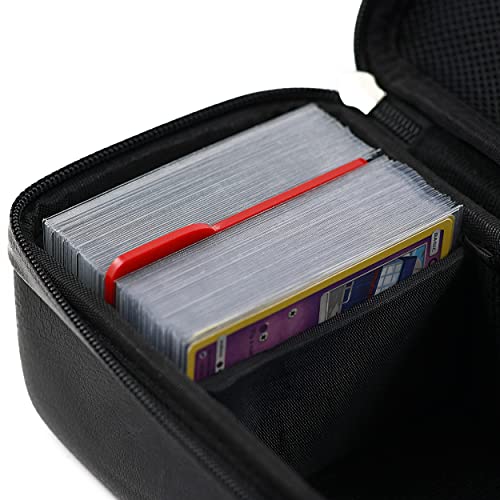 Black Bolt Card Carrying Case fits PM Cards and other TCG Games
