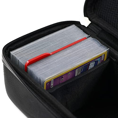 Black Bolt Card Carrying Case fits PM Cards and other TCG Games