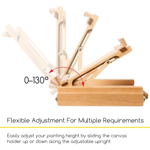 Portable Tabletop Easel for Painting