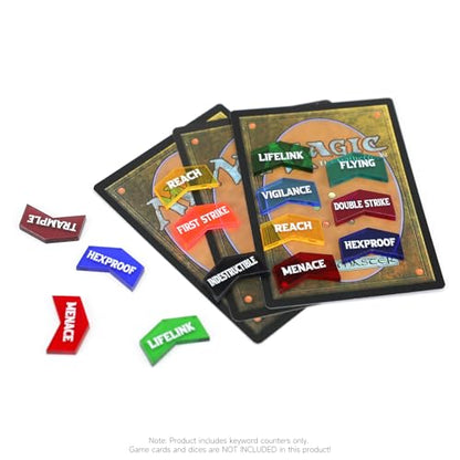 60 Pieces MTG Keyword Counters