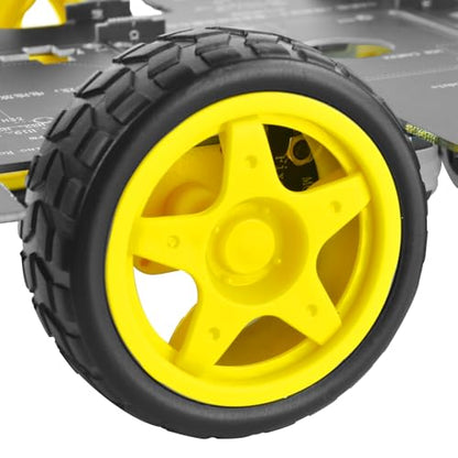 4WD Smart Robot Car Chassis Kit for Arduino Raspberry Pi DIY Programmable TT Motor