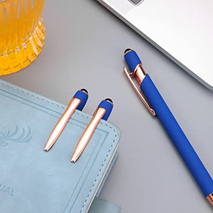 12 PCS 2 in 1 Stylus Ballpoint Pen with Stylus Tip (24 Count)