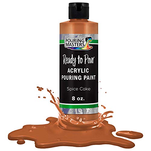Pouring Masters Spice Cake Ready to Pour Acrylic Pouring Paint (8 Fl Oz)