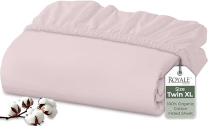 100% Organic Cotton Fitted Sheet
