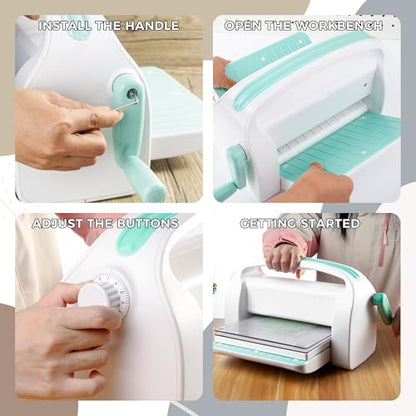 Find Scraplooms Adjustable 9 inch Die Cutting Machine Kit