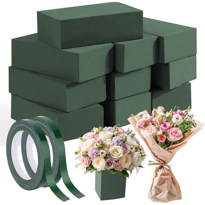 10 Pcs Small Floral Foam Blocks 5.5” x 3.1” x 1.7”